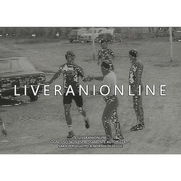 1976 ALLENAMENTO LAZIO CALCIO NELLA FOTO PIETRO GHEDIN AG ALDO LIVERANI SAS