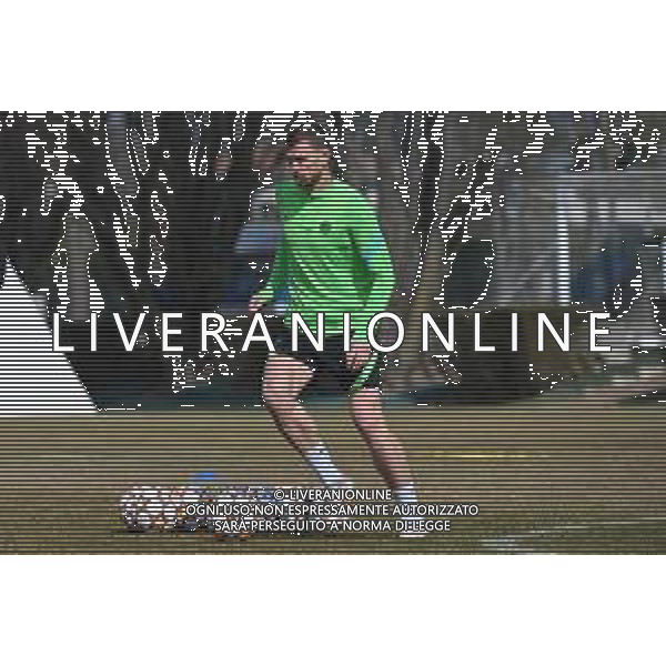 © TVRG Allenamento Champions Inter nella foto Edin Dzeko Appiano Gentile (CO) 07-03-2022 Centro sportivo Suning in memoria di Angelo Moratti Allenamento dell\'Inter in preparazione della gara contro il Liverpool valevole per la gara di ritorno degli ottavi di finale della UEFA Champions League foto Roberto Garavaglia/ag. Aldo Liverani sas