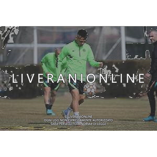 © TVRG Allenamento Champions Inter nella foto Lautaro Martinez Appiano Gentile (CO) 07-03-2022 Centro sportivo Suning in memoria di Angelo Moratti Allenamento dell\'Inter in preparazione della gara contro il Liverpool valevole per la gara di ritorno degli ottavi di finale della UEFA Champions League foto Roberto Garavaglia/ag. Aldo Liverani sas