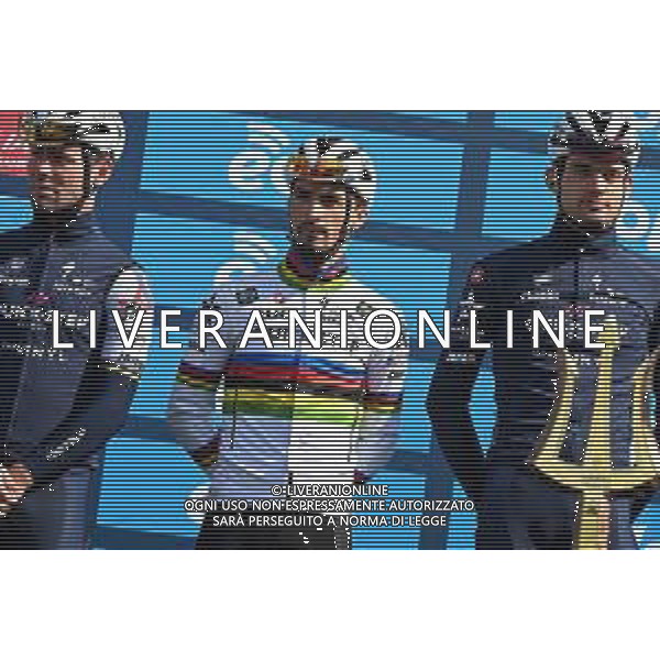 08-03-2022 Tirreno - Adriatico; Tappa 02 Camaiore - Sovicille; 2022, Quick Step - Alpha Vinyl; Alaphilippe, Julian; Camaiore; ©SIROTTI/AGENZIA ALDO LIVERANI SAS