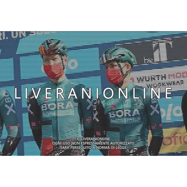 08-03-2022 Tirreno - Adriatico; Tappa 02 Camaiore - Sovicille; 2022, Bora - Hansgrohe; Kelderman, Wilko; Hindley, Jai; Camaiore; ©SIROTTI/AGENZIA ALDO LIVERANI SAS