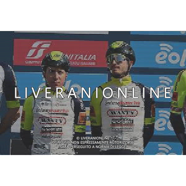 08-03-2022 Tirreno - Adriatico; Tappa 02 Camaiore - Sovicille; 2022, Intermarche - Wanty Gobert; Pozzovivo, Domenico; Rota, Lorenzo; Camaiore; ©SIROTTI/AGENZIA ALDO LIVERANI SAS