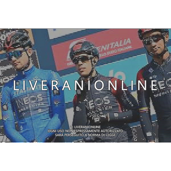 08-03-2022 Tirreno - Adriatico; Tappa 02 Camaiore - Sovicille; 2022, Ineos - Grenadiers; Ganna, Filippo; Porte, Richie; Camaiore; ©SIROTTI/AGENZIA ALDO LIVERANI SAS