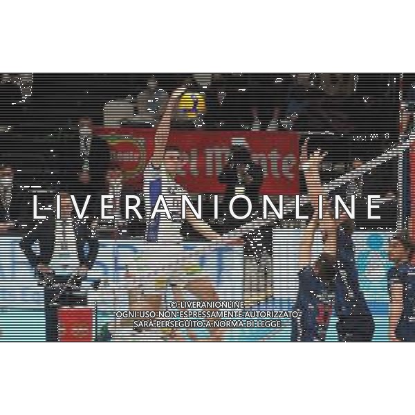 CASALECCHIO DI RENO UNIPOL ARENA 05 03 2022 COPPA ITALIA PALLAVOLO MASCHILE ITAS TRENTINO-ALLIANZ MILANO VOLLEY 3-0 NELLA FOTO SRECKO LISINAC TRENTO ©SANNA/AGENZIA ALDO LIVERANI SAS