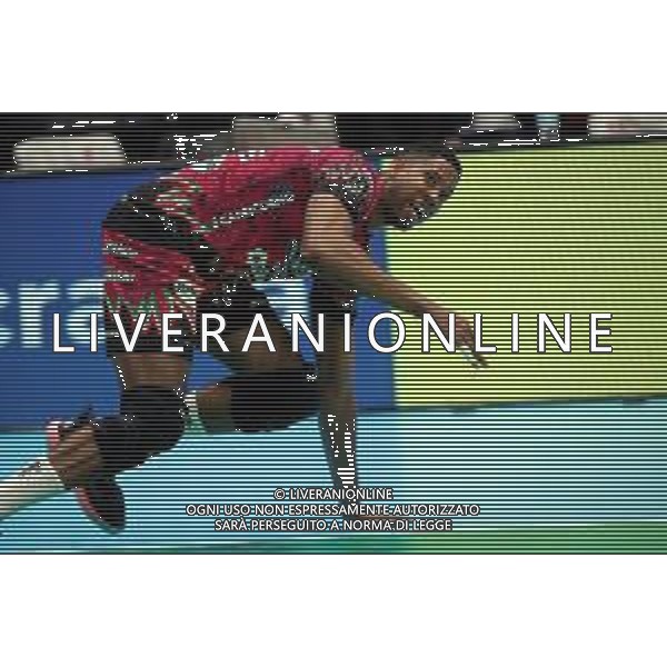 BOLOGNA UNIPOL ARENA 05 03 2022 COPPA ITALIA PALLAVOLO MASCHILE PERUGIA - PIACENZA VOLLEY SEMIFINALE NELLA FOTO WILFREDO VENERO LEON PERUGIA ©SANNA/AGENZIA ALDO LIVERANI SAS