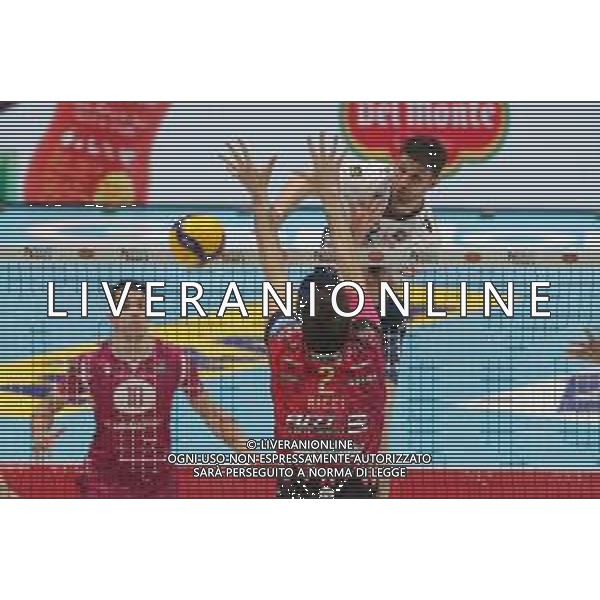 BOLOGNA UNIPOL ARENA 05 03 2022 COPPA ITALIA PALLAVOLO MASCHILE PERUGIA - PIACENZA VOLLEY SEMIFINALE NELLA FOTO CESTER ENRICO PIACENZA ©SANNA/AGENZIA ALDO LIVERANI SAS