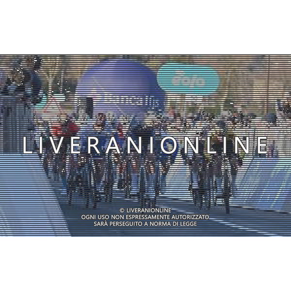 08-03-2022 Tirreno - Adriatico; Tappa 02 Camaiore - Sovicille; 2022, Alpecin - Fenix; 2022, Jumbo - Visma; 2022, Totalenergie; Merlier, Tim; Kooij, Olav; Sagan, Peter; Sovicille; ©SIROTTI/AGENZIA ALDO LIVERANI SAS