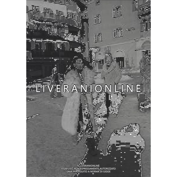 RETROSPETTIVA ZEUDI ARAYA ATTRICE NELLA FOTO ZEUDI ARAYA CON L\'IMPRENDITORE CARLO FIOCCHETTO A CORTINA D\'AMPEZZO NELL\'ANNO 1973 AG ALDO LIVERANI SAS