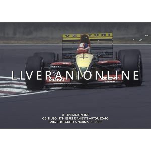 RETROSPETTIVA UKYO KATAYAMA PILOTA F1 NELLA FOTO UKYO KATAYAMA NELL\'ANNO 1993 FOTO CONTROLUCE- MONZA -AG ALDO LIVERANI