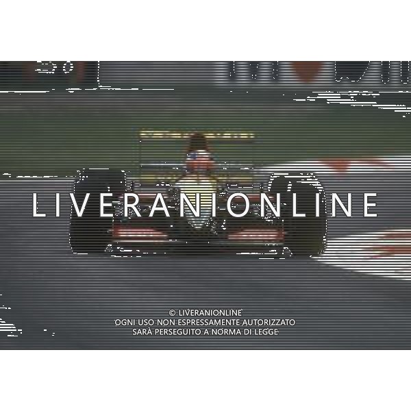 RETROSPETTIVA UKYO KATAYAMA PILOTA F1 NELLA FOTO UKYO KATAYAMA NELL\'ANNO 1993 FOTO CONTROLUCE- MONZA -AG ALDO LIVERANI