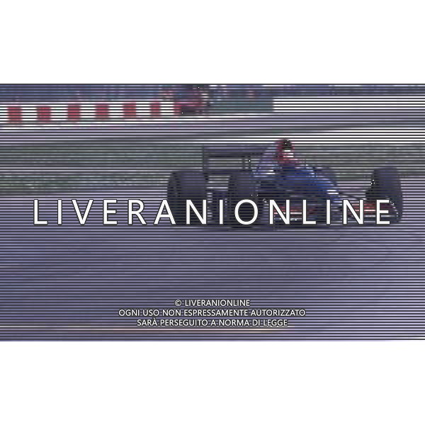 RETROSPETTIVA UKYO KATAYAMA PILOTA F1 NELLA FOTO UKYO KATAYAMA NELL\'ANNO 1993 FOTO CONTROLUCE- MONZA -AG ALDO LIVERANI