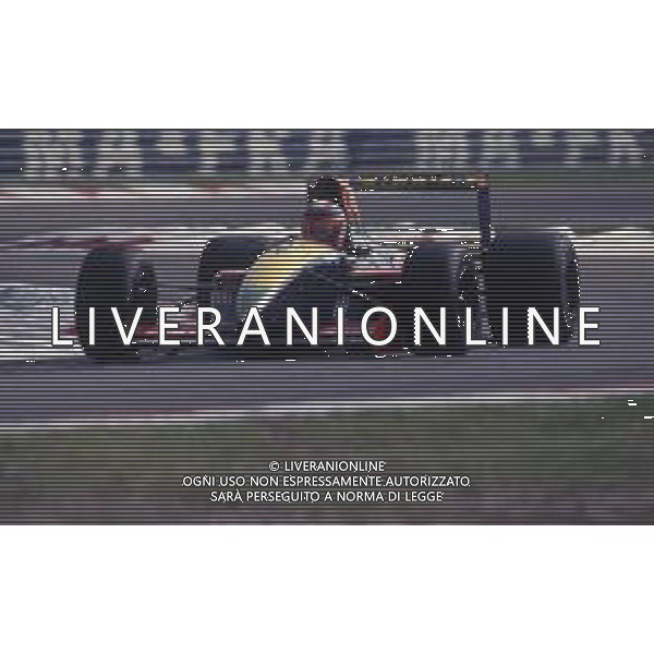 RETROSPETTIVA UKYO KATAYAMA PILOTA F1 NELLA FOTO UKYO KATAYAMA NELL\'ANNO 1993 FOTO CONTROLUCE- MONZA -AG ALDO LIVERANI