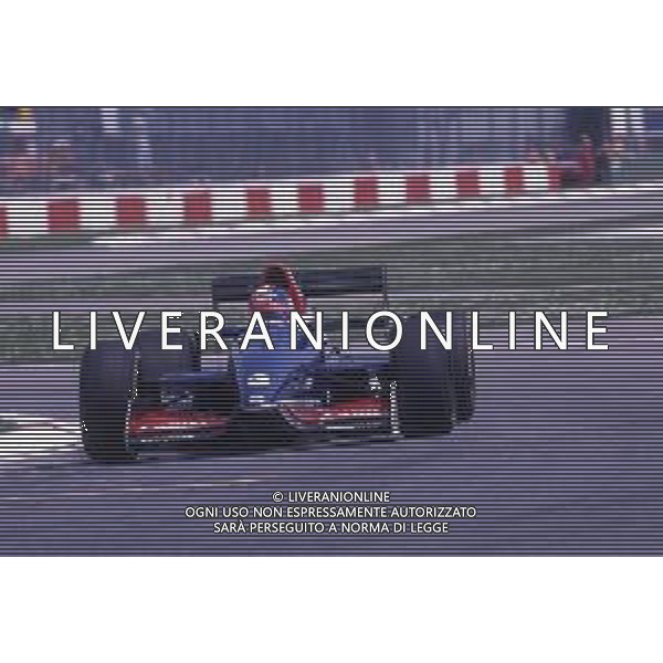 RETROSPETTIVA UKYO KATAYAMA PILOTA F1 NELLA FOTO UKYO KATAYAMA NELL\'ANNO 1993 FOTO CONTROLUCE- MONZA -AG ALDO LIVERANI