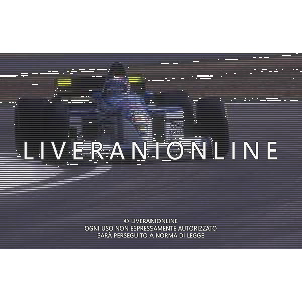 RETROSPETTIVA UKYO KATAYAMA PILOTA F1 NELLA FOTO UKYO KATAYAMA NELL\'ANNO 1995 FOTO CONTROLUCE- MONZA -AG ALDO LIVERANI SAS