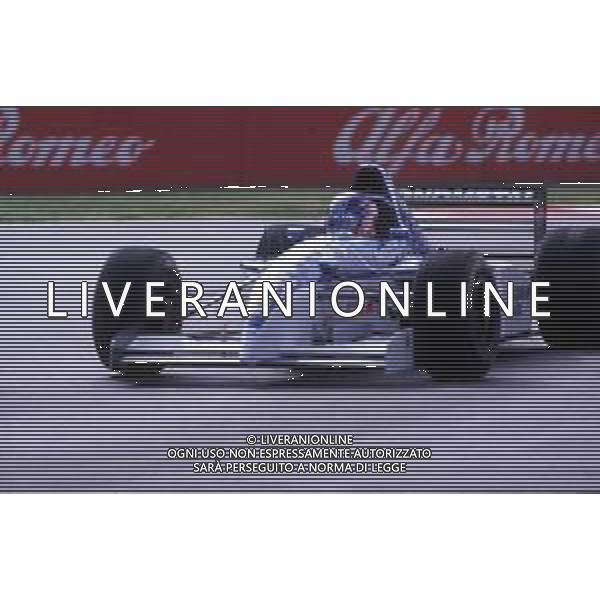 RETROSPETTIVA UKYO KATAYAMA PILOTA F1 NELLA FOTO UKYO KATAYAMA NELL\'ANNO 1995 FOTO CONTROLUCE- MONZA -AG ALDO LIVERANI SAS
