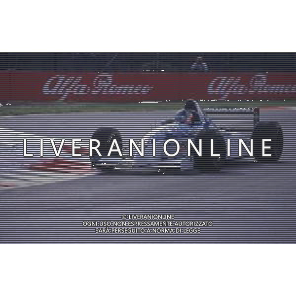RETROSPETTIVA UKYO KATAYAMA PILOTA F1 NELLA FOTO UKYO KATAYAMA NELL\'ANNO 1995 FOTO CONTROLUCE- MONZA -AG ALDO LIVERANI SAS