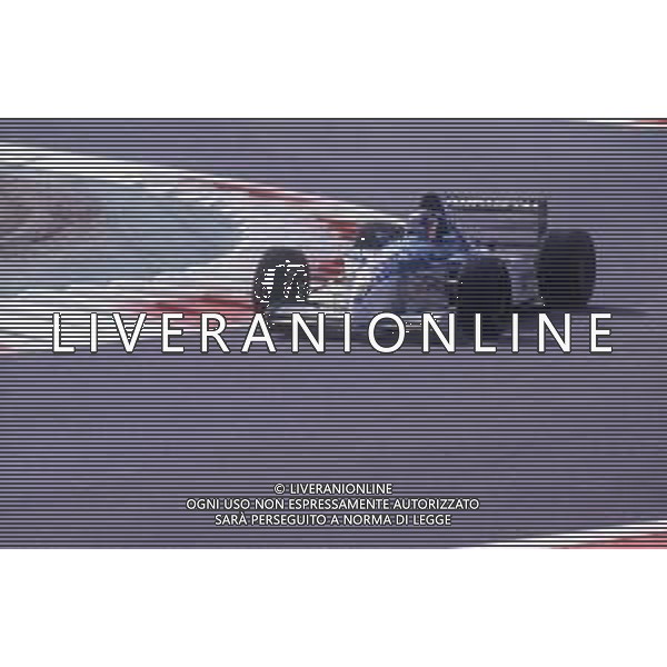 RETROSPETTIVA UKYO KATAYAMA PILOTA F1 NELLA FOTO UKYO KATAYAMA NELL\'ANNO 1995 FOTO CONTROLUCE- MONZA -AG ALDO LIVERANI SAS