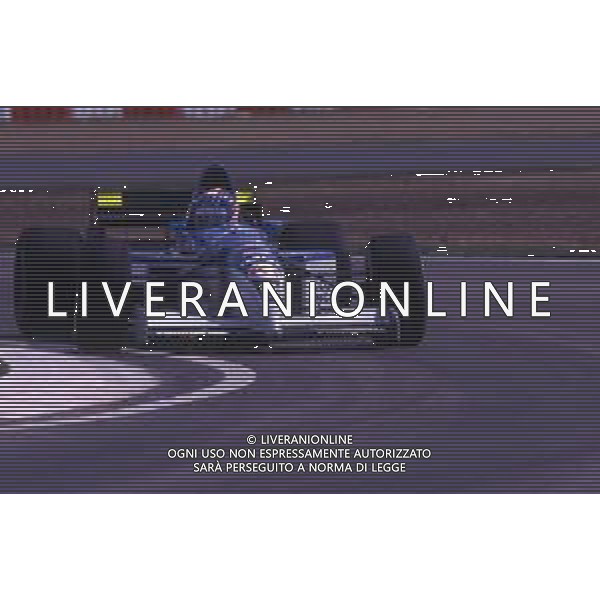 RETROSPETTIVA UKYO KATAYAMA PILOTA F1 NELLA FOTO UKYO KATAYAMA NELL\'ANNO 1995 FOTO CONTROLUCE- MONZA -AG ALDO LIVERANI SAS