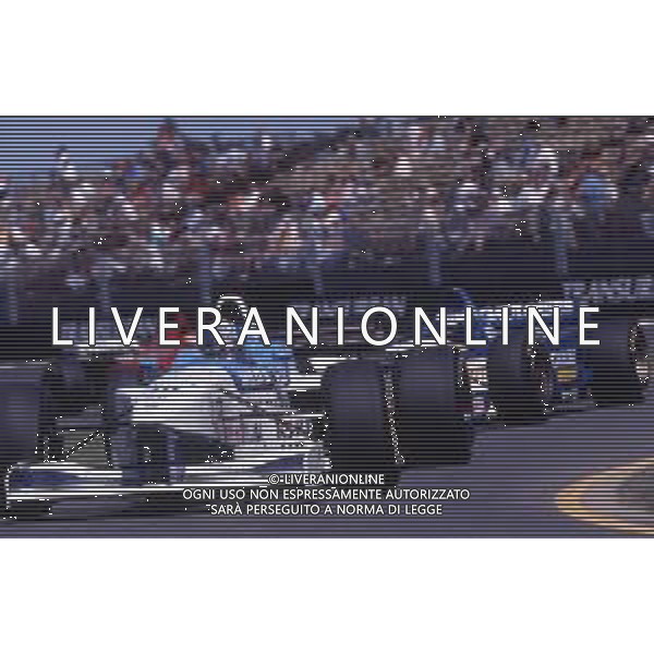 RETROSPETTIVA UKYO KATAYAMA PILOTA F1 NELLA FOTO UKYO KATAYAMA NELL\'ANNO 1996 FOTO CONTROLUCE- MONZA -AG ALDO LIVERANI SAS