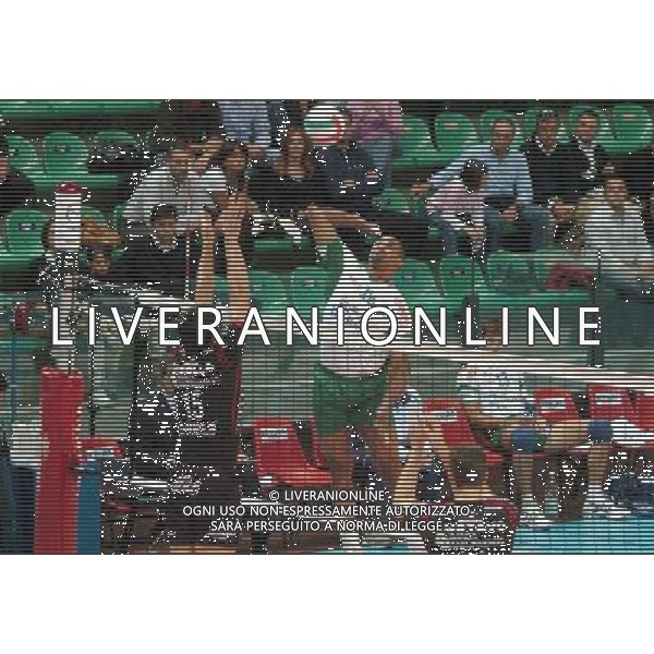 CUNEO 08/10/05 CAMPIONATO MASCHILE DI PALLAVOLO SERIE A1 BRE BANCA LANNUTTI CUNEO-SISLEY TREVISO NELLA FOTO ANDERSON RODRIGUES PH GIGI ARCAINI/AG.ALDO LIVERANI