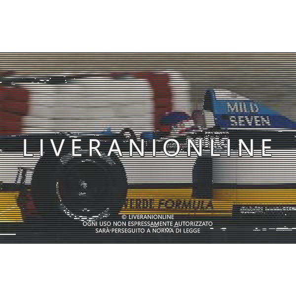RETROSPETTIVA UKYO KATAYAMA PILOTA F1 NELLA FOTO UKYO KATAYAMA NELL\'ANNO 1997 FOTO CONTROLUCE- MONZA -AG ALDO LIVERANI SAS