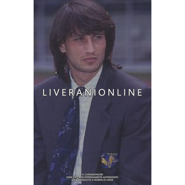RETROSPETTIVA DAVIDE PELLEGRINI CALCIATORE NELLA FOTO DAVIDE PELLEGRINI AG ALDO LIVERANI SAS
