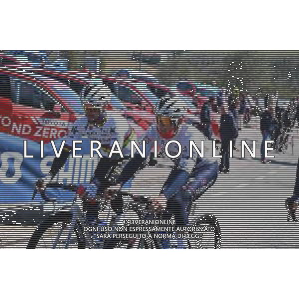 09-03-2022 Tirreno - Adriatico; Tappa 03 Murlo - Terni; 2022, Quick Step - Alpha Vinyl; Alaphilippe, Julian; Evenepoel, Remco; Murlo; ©SIROTTI/AGENZIA ALDO LIVERANI SAS