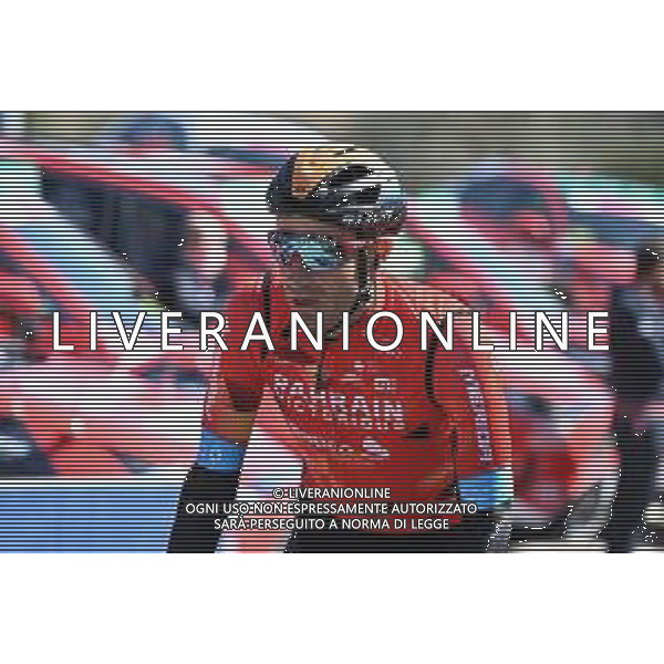 09-03-2022 Tirreno - Adriatico; Tappa 03 Murlo - Terni; 2022, Bahrain - Victorious; Caruso, Damiano; Murlo; ©SIROTTI/AGENZIA ALDO LIVERANI SAS