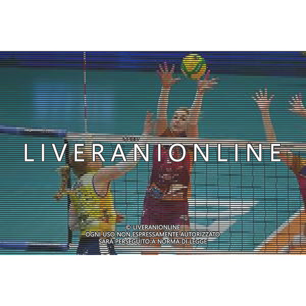 ¬© TVRG Kathryn Rose Plummer (Conegliano) SX e Magdalena Stysiak (Monza) DX Vero Volley Monza vs Antonio Carraro Imoco Volley Conegliano CEV Champions League - quarti di finale gara di andata Monza 09-03-2022 Arena di Monza foto Roberto Garavaglia/ag. Aldo Liverani sas/AGENZIA ALDO LIVERANI SAS