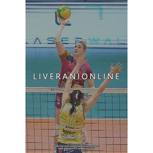 © TVRG Magdalena Stysiak (Monza) Vero Volley Monza vs Antonio Carraro Imoco Volley Conegliano CEV Champions League - quarti di finale gara di andata Monza 09-03-2022 Arena di Monza foto Roberto Garavaglia/ag. Aldo Liverani sas/AGENZIA ALDO LIVERANI SAS