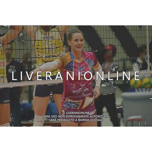 ¬© TVRG Jennifer Boldini (Monza) Vero Volley Monza vs Antonio Carraro Imoco Volley Conegliano CEV Champions League - quarti di finale gara di andata Monza 09-03-2022 Arena di Monza foto Roberto Garavaglia/ag. Aldo Liverani sas/AGENZIA ALDO LIVERANI SAS