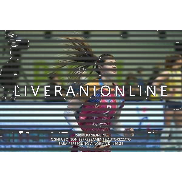 ¬© TVRG Katarina Lazovic (Monza) Vero Volley Monza vs Antonio Carraro Imoco Volley Conegliano CEV Champions League - quarti di finale gara di andata Monza 09-03-2022 Arena di Monza foto Roberto Garavaglia/ag. Aldo Liverani sas/AGENZIA ALDO LIVERANI SAS
