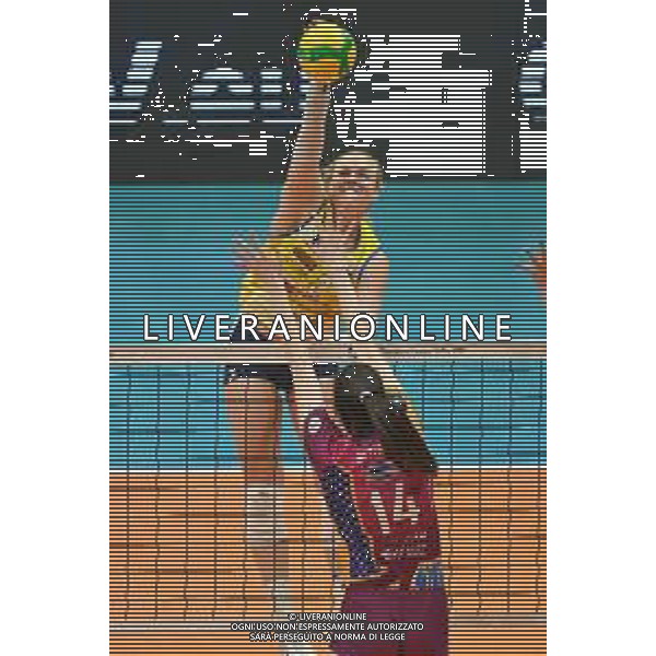 © TVRG Kathryn Rose Plummer (Conegliano) Vero Volley Monza vs Antonio Carraro Imoco Volley Conegliano CEV Champions League - quarti di finale gara di andata Monza 09-03-2022 Arena di Monza foto Roberto Garavaglia/ag. Aldo Liverani sas/AGENZIA ALDO LIVERANI SAS