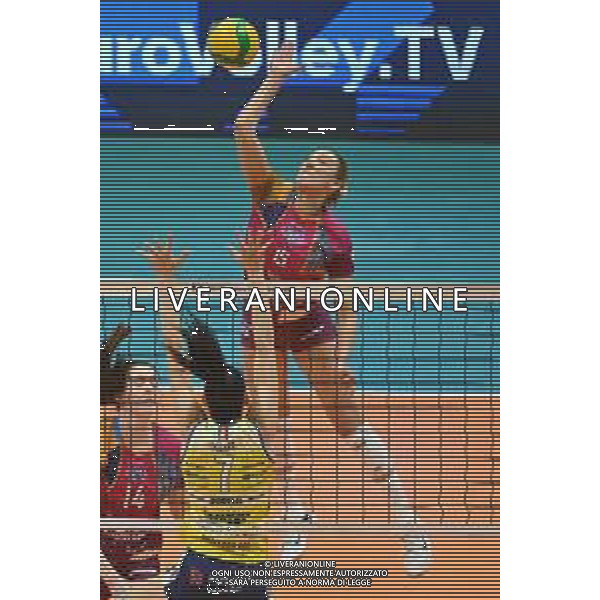 ¬© TVRG Jordan Larson (Monza) Vero Volley Monza vs Antonio Carraro Imoco Volley Conegliano CEV Champions League - quarti di finale gara di andata Monza 09-03-2022 Arena di Monza foto Roberto Garavaglia/ag. Aldo Liverani sas/AGENZIA ALDO LIVERANI SAS