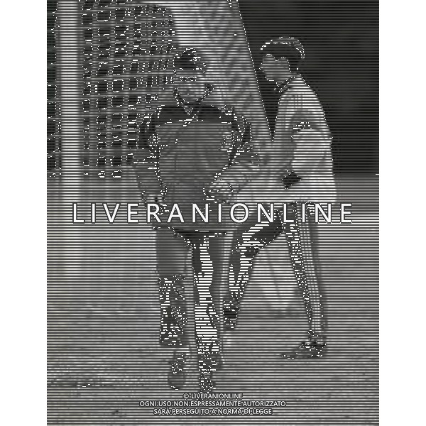 1991 MILANELLO-ALLENAMENTO MILAN CALCIO NELLA FOTO ALBERICO EVANI AG ALDO LIVERANI SAS