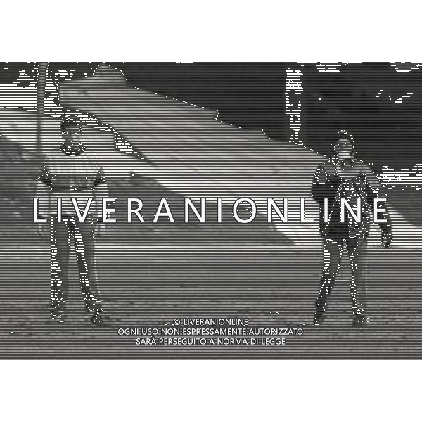 1991 MILANELLO-ALLENAMENTO MILAN CALCIO NELLA FOTO ARRIGO SACCHI E MAURO TASSOTTI AG ALDO LIVERANI SAS