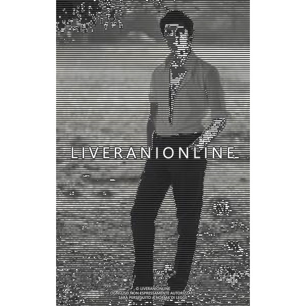RETROSPETTIVA MASSIMO FARINELLI ATTORE NELLA FOTO MASSIMO FARINELLI A ROMA NELL\'ANNO 1968 AG ALDO LIVERANI SAS