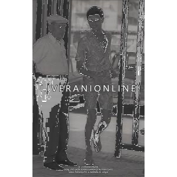 RETROSPETTIVA MASSIMO FARINELLI ATTORE NELLA FOTO MASSIMO FARINELLI A ROMA NELL\'ANNO 1968 AG ALDO LIVERANI SAS