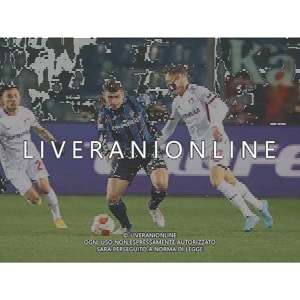 Atalanta-Bayer Leverkusen Europa League 2021/2022 Ottavi di finale Bergamo, 10 Marzo 2022 Nella foto: Ruslan Malinovskyi e Florian Wirtz Ph. Soli - Ag. Aldo Liverani