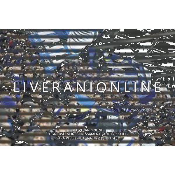 Atalanta-Bayern Leverkusen Europa League 2021/2022 Ottavi di finale Bergamo, 10 Marzo 2022 Nella foto: i tifosi dell\'Atalanta Ph. Soli - Ag. Aldo Liverani