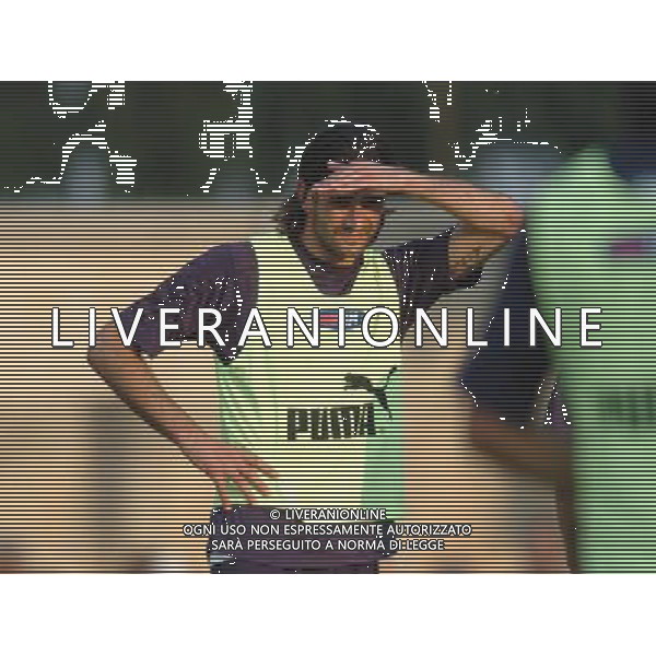 Galatina (Lecce ) 10/10/2005 Allenamento Nazionale Italiana nella foto: Vincenzo Iaquinta Foto marco Lezzi / Ag.Aldo liverani 