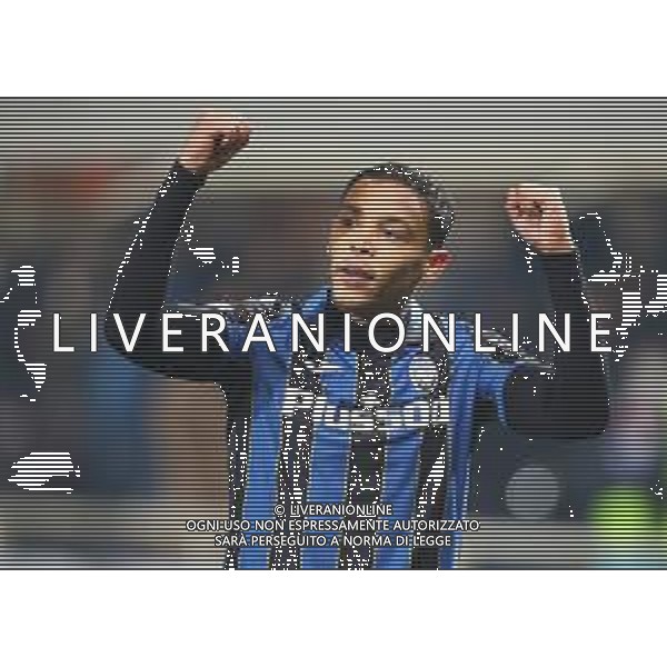 Atalanta-Bayer Leverkusen Europa League 2021/2022 Ottavi di finale Bergamo, 10 Marzo 2022 Nella foto: Luis Muriel esulta dopo il gol del 3-1 Ph. Soli - Ag. Aldo Liverani/ AGENZIA ALDO LIVERANI SAS
