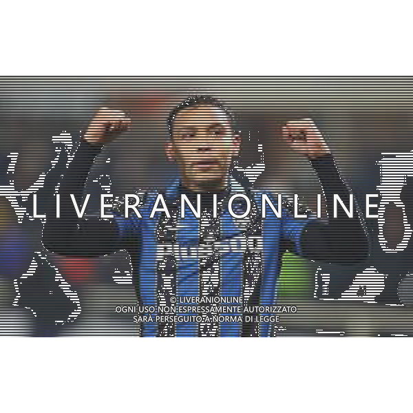 Atalanta-Bayer Leverkusen Europa League 2021/2022 Ottavi di finale Bergamo, 10 Marzo 2022 Nella foto: Luis Muriel esulta dopo il gol del 3-1 Ph. Soli - Ag. Aldo Liverani/ AGENZIA ALDO LIVERANI SAS