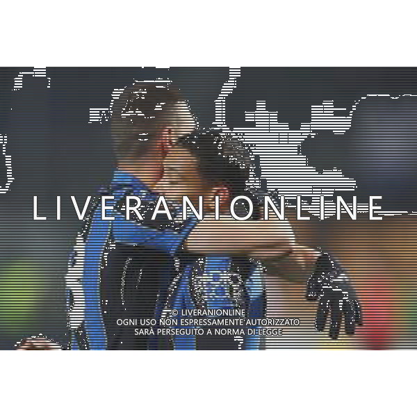 Atalanta-Bayer Leverkusen Europa League 2021/2022 Ottavi di finale Bergamo, 10 Marzo 2022 Nella foto: Luis Muriel esulta dopo il gol del 3-1 Ph. Soli - Ag. Aldo Liverani/ AGENZIA ALDO LIVERANI SAS