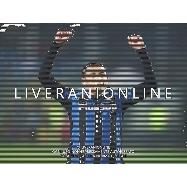 Atalanta-Bayer Leverkusen Europa League 2021/2022 Ottavi di finale Bergamo, 10 Marzo 2022 Nella foto: Luis Muriel esulta dopo il gol del 3-1 Ph. Soli - Ag. Aldo Liverani/ AGENZIA ALDO LIVERANI SAS