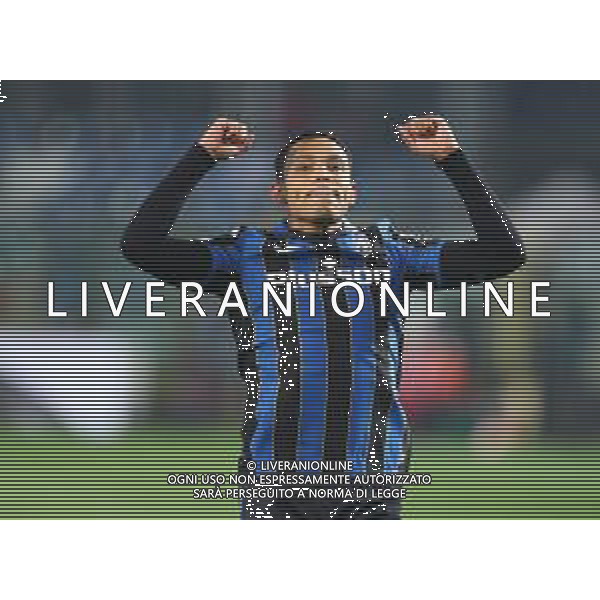 Atalanta-Bayer Leverkusen Europa League 2021/2022 Ottavi di finale Bergamo, 10 Marzo 2022 Nella foto: Luis Muriel esulta dopo il gol del 3-1 Ph. Soli - Ag. Aldo Liverani/ AGENZIA ALDO LIVERANI SAS
