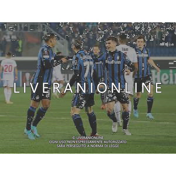 Atalanta-Bayer Leverkusen Europa League 2021/2022 Ottavi di finale Bergamo, 10 Marzo 2022 Nella foto: Luis Muriel esulta dopo il gol del 3-1 Ph. Soli - Ag. Aldo Liverani/ AGENZIA ALDO LIVERANI SAS