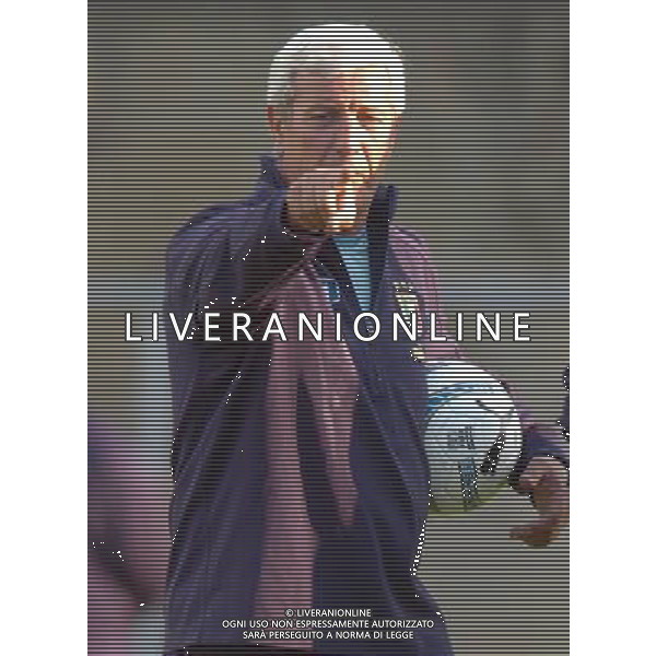 Galatina (Lecce ) 10/10/2005 Allenamento Nazionale Italiana nella foto: Marcello Lippi Foto marco Lezzi / Ag.Aldo liverani