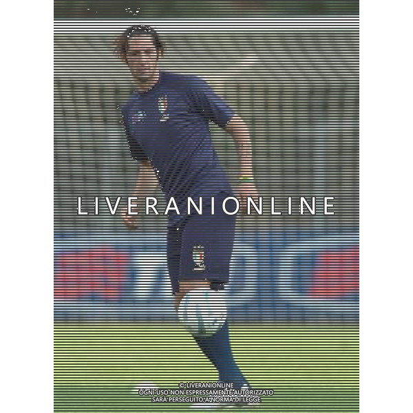 Galatina (Lecce ) 10/10/2005 Allenamento Nazionale Italiana nella foto: Marco materazzi Foto marco Lezzi / Ag.Aldo liverani