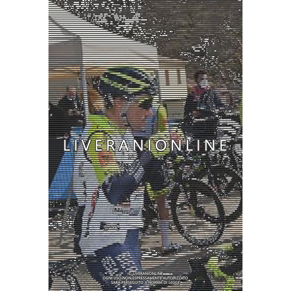 11-03-2022 Tirreno - Adriatico; Tappa 05 Sefro - Fermo; 2022, Intermarche - Wanty Gobert; Pozzovivo, Domenico; Sefro; ©SIROTTI / AGENZIA ALDO LIVERANI SAS